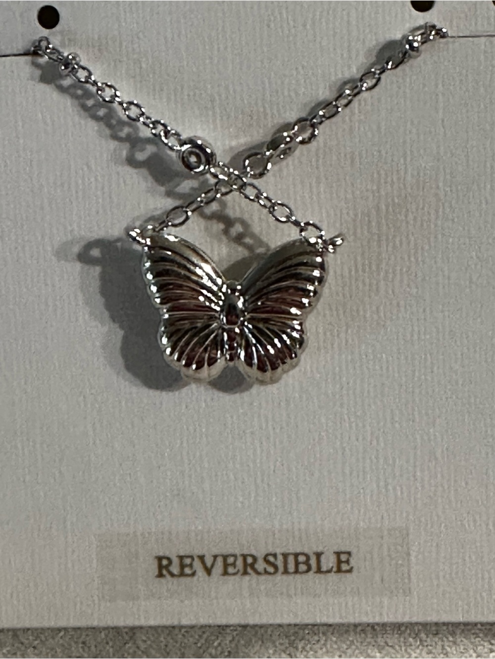 Kendra Scott Cailey Butterfly Silver Short Pendant necklace - Picture 4 of 8